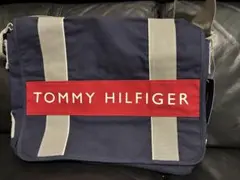 TOMMY HILFIGER ショルダーバッグ ネイビー/レッド　新品タグつき