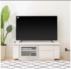 【ニトリ新品】リバーシブル扉付きテレビ台 幅108cm ホワイトウォッシュ ニトリ新品】リバーシブル扉付きテレビ台 幅108cm ホワイトウォッシュ