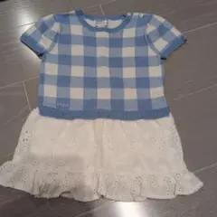 ラルフローレン　チェック　ワンピース　90