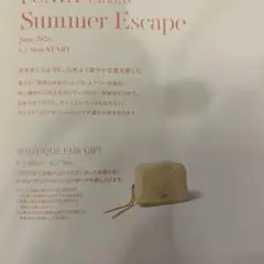 FOXEY フォクシー　カシミヤポーチ　ノベルティのサムネイル
