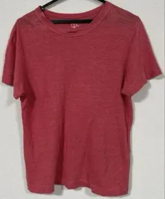 45rリネン100% 麻 半袖Tシャツ レッド 赤 45rpmのサムネイル