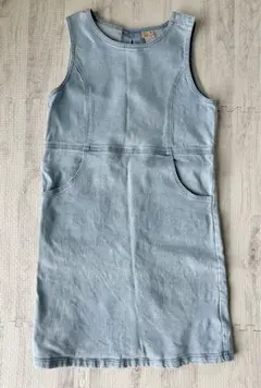 【petit main】 プティマイン　デニム ワンピース サイズ120cm