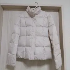 ダウン フード付 アイボリー ファー NETTO di MAMMINA Mサイズ