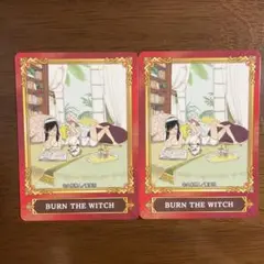 ジャンプフェア　アニメイト　キャラクターカード burn the witch