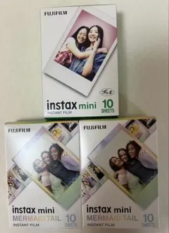 FUJIFILM instaxmini チェキフィルム　3箱