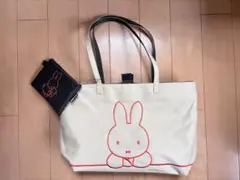 2000年　フジパン　ミッフィー　リバーシブル　トートバッグ