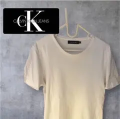 【格安】 Calvin Klein Jeans Tシャツ ホワイト Mのサムネイル
