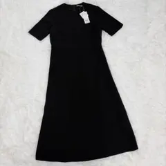【新品未使用】theory luxe セオリーリュクス 半袖ワンピース　ブラック