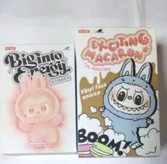 正規品 未開封　ラブブ　エナジー　マカロン　ぬいぐるみ　2個セット ポップマート