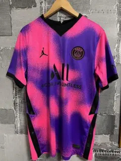 パリ・サンジェルマン ジョーダン　レプリカユニフォーム Mサイズ ピンク紫