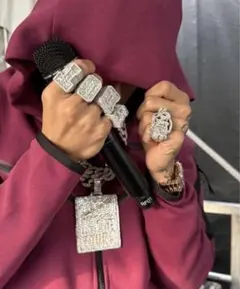 LIVE YOURSネックレス Central Cee着用　マイアミキューバン