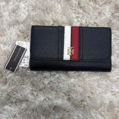 【新品】トミーヒルフィガー 長財布 ネイビー