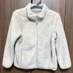 ユニクロ　ファーリーフリースフルジップジャケット　120cm