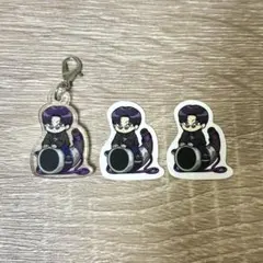 まじめにヤバシティ 本気れんぼ　アクリルチャーム　フレークシール　ゾム　④ 2025年最新】まじめにヤバシティの人気アイテム - メルカリ