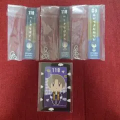 刀剣乱舞　御伴散歩　御伴くじ　その3　G賞　三日月宗近　へし切長谷部　半券