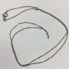 田中貴金属 Pt850 プラチナネックレス 2.1グラム - メルカリ
