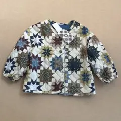 ニコキルト　リバーシブルジャケット　100