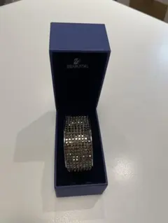 【美品】SWAROVSKI スワロフスキーバングル