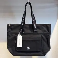く*こ様 33×33新品マリメッコPLAY TOTEナイロントートバッグロゴテー