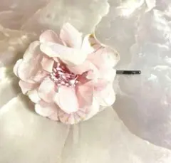 ♡ほぼ未使用♡レア クレアーズ お花 ピンク ヘアアクセサリー 浴衣アクセサリーのサムネイル
