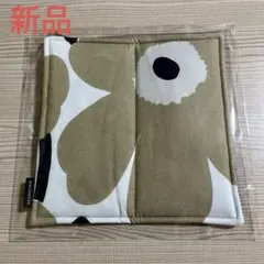 新品未使用　marimekko Unikko マリメッコ　鍋敷き ベージュのサムネイル