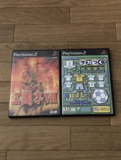 PS2 ソフト 三國志7 サカつく 2002