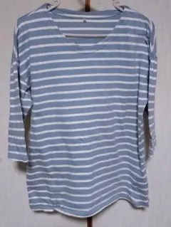 ボ―ダ―のカットソー(LL)