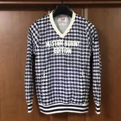 美品　マスターバニー　スニード　ブルゾン　０　紺白　TSI　パーリーゲイツ