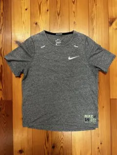 Nike DRI-FIT ランニングTシャツ メンズ L グレー
