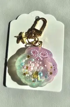 レジンキーホルダー