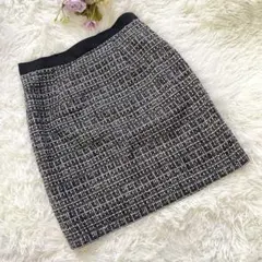新品タグ付✨REOR MATCH レオールマッチ【L】ツィードスカート オフィス