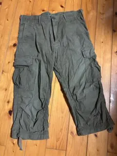 fob factory クロップドカーゴパンツ Lサイズ 日本製のサムネイル