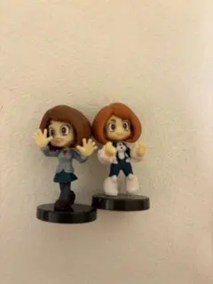 ヒロアカ　チョコエッグ　麗日お茶子　2体セット