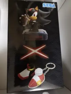 ソニックxシャドウジェネレーション　シャドウ　フィギュア　シューズキーチェーン