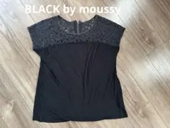 BLACK by moussy 黒　レース　Tシャツ　半袖　レディースのサムネイル