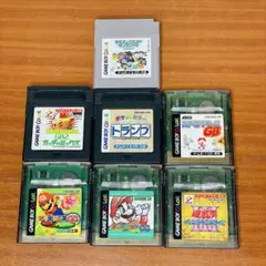 ゲームボーイカラー　ソフト　7本セット
