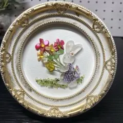 シーグラスアート　お花を摘んでお家に帰ろう
