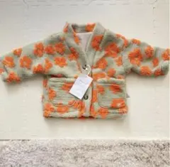 花柄　ボアジャケット　アウター