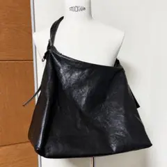 LEMAIRE BELTED HOBO BAG ダークチョコレート 付属品完備のサムネイル