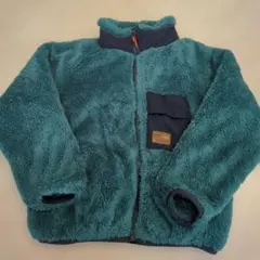 ターコイズ フリースジャケット