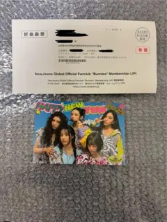 New Jeans ニュージーンズ　ファンクラブ　グリーティングカード　2025