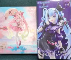 初音ミク Trio-Try-iT 雪ミクxクロミ桜ミク AMP＋ 2点セット