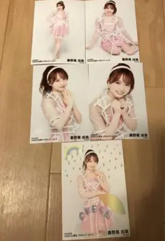 AKB482025年7月 netshop限定 生写真 5種フルコンプ　倉野尾成美