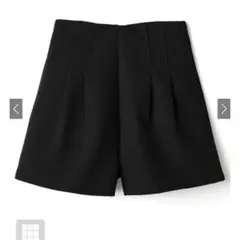 ハイウエストタックショートパンツ at1647 グレイル grl