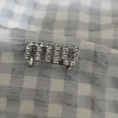 ま*。様 入手困難✨ ミュウミュウ miumiu ブレスレット ラインストーン
