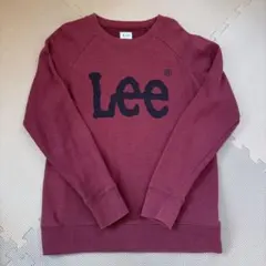 Lee バーガンディ トレーナー Mサイズ