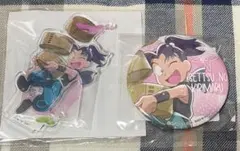 セガラッキーくじ忍たま乱太郎アクスタ&缶バッジ／きり丸
