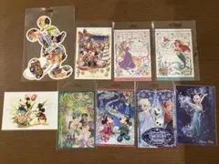 ディズニーポストカードセット 9枚