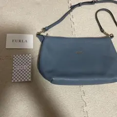 ショルダーバッグ FURLA フルラ ブルー 水色