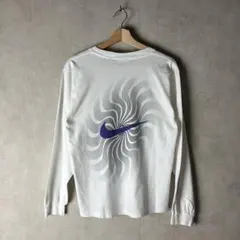 USA製 ナイキ NIKE 長袖Tシャツ ロンT 白 Sサイズ vintage